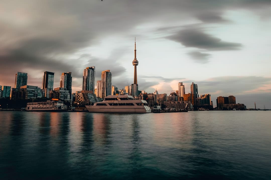 discrimination complaint — white yacht near high-rise buildings